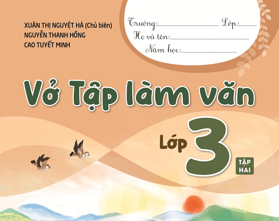 Vở Tập làm văn Lớp 3  sách Kết nối tri thức - Tập 2 Miễn phí